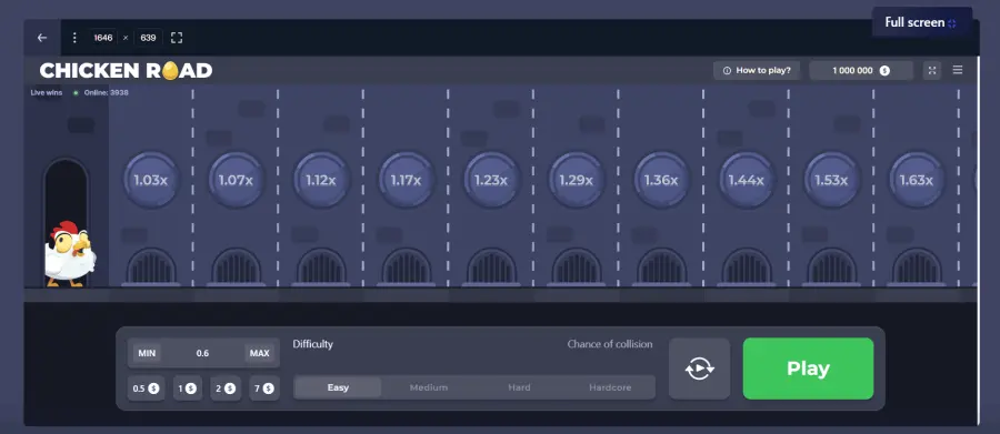 chicken road game face